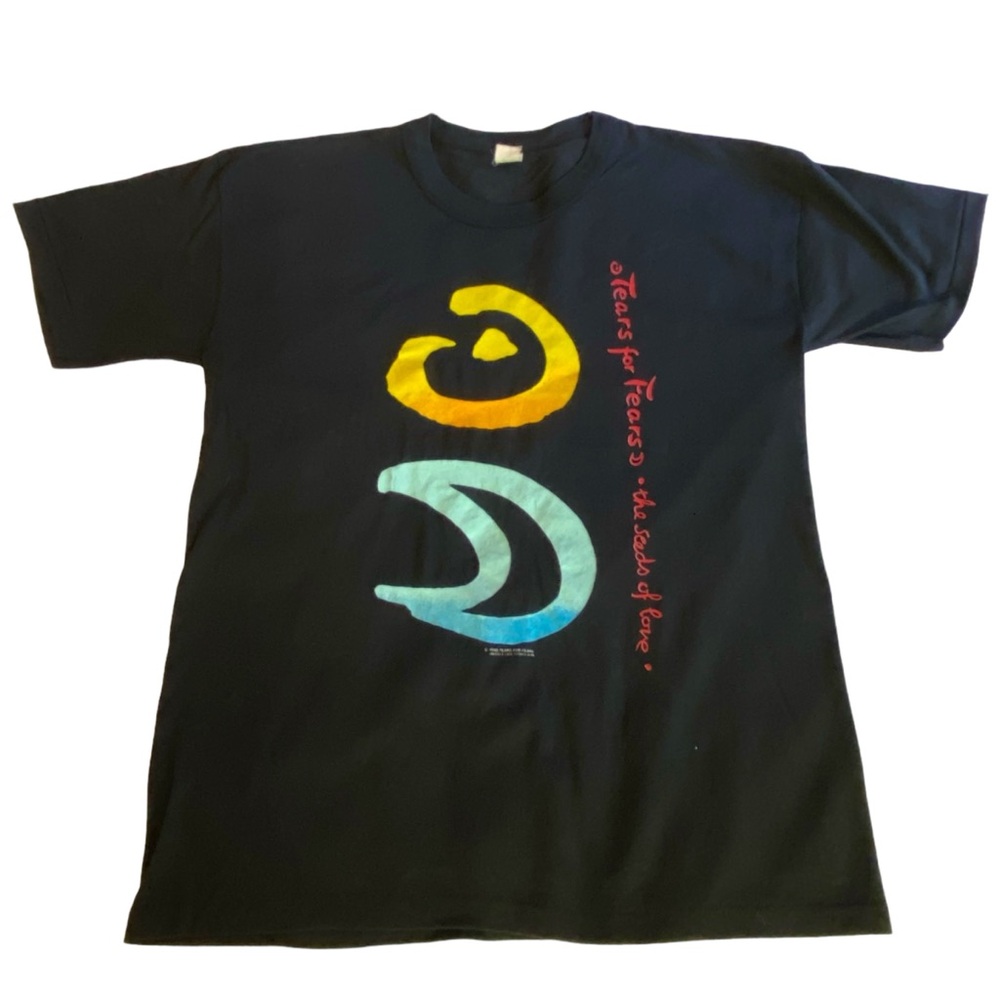 VTG Tear for Fears 1990 Seeds of Love Concert T-Shirt XL